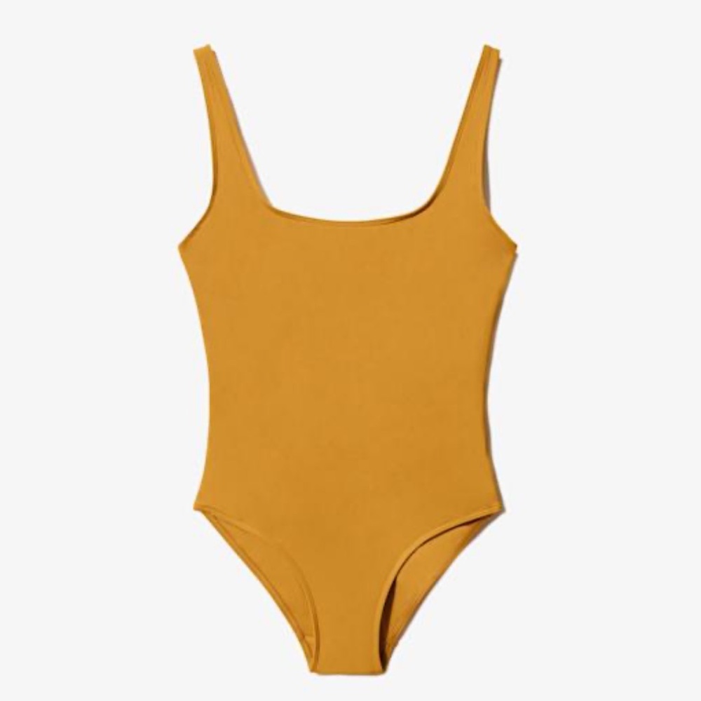 Everlane Mustard ReNew Top